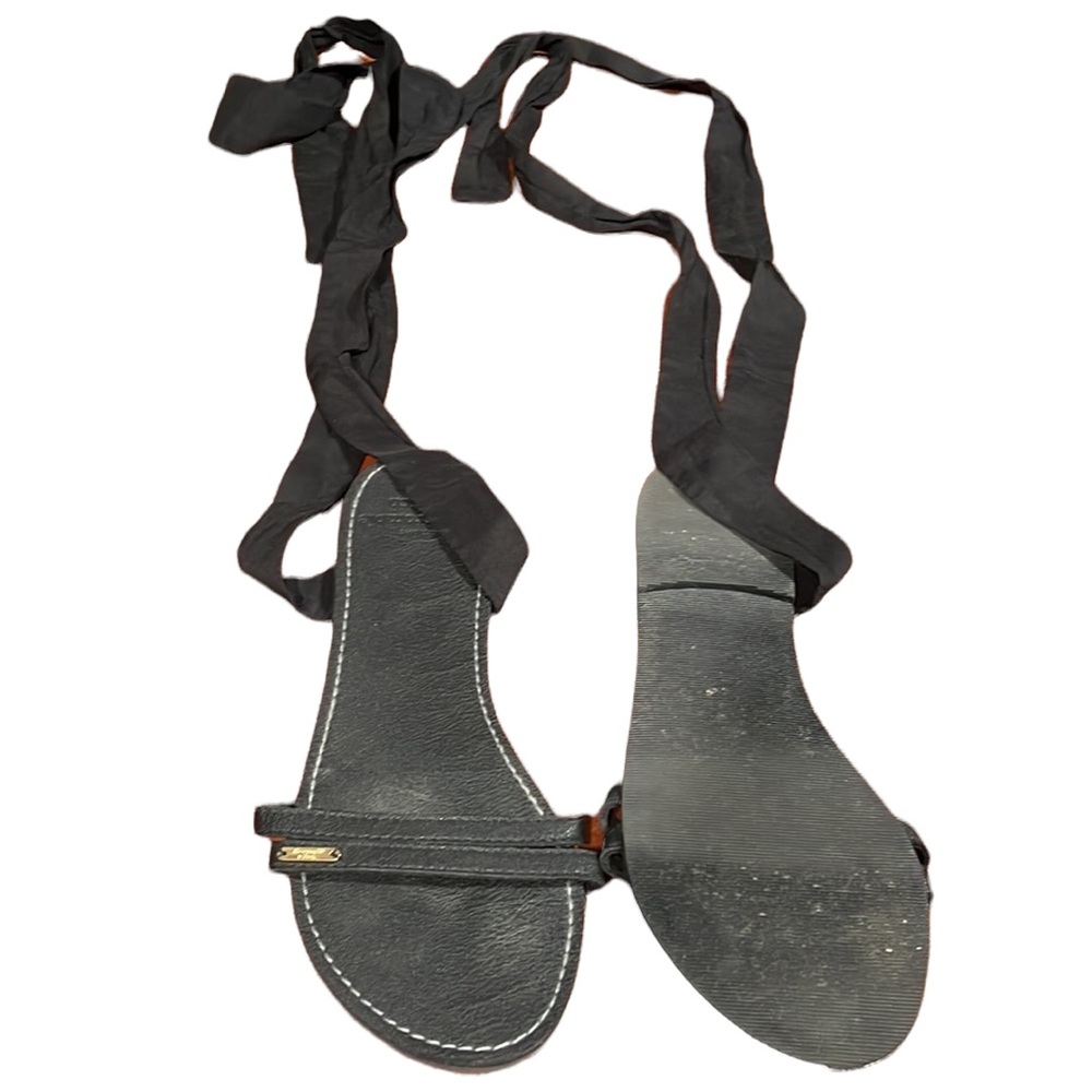 Abercrombie and fitch Black tie up sandals - Picture 7 of 11